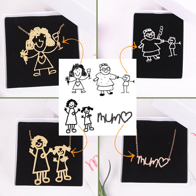 The Perfect Mother's Day Gift: A Pendant from Your Child's Drawing