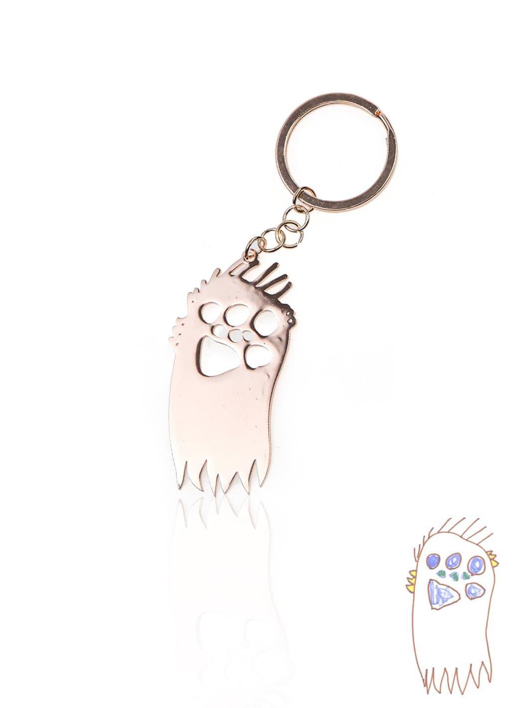 18K Rose Gold Plated - Character Drawing: Custom Forever Necklace in 18K Rose Gold Plated, engraved with a child’s imaginative character drawing, capturing their creativity in a lasting keepsake.